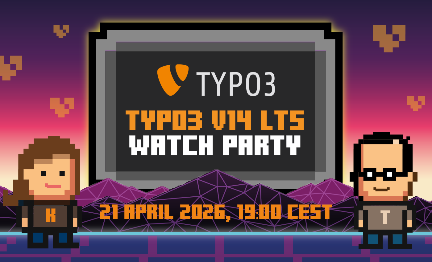 Join the TYPO3 v14 LTS Launch Festivities - TYPO3 News