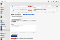 TYPO3 Relaunch Redirects Demo interface showing missing 404 pages and URL redirect management tools