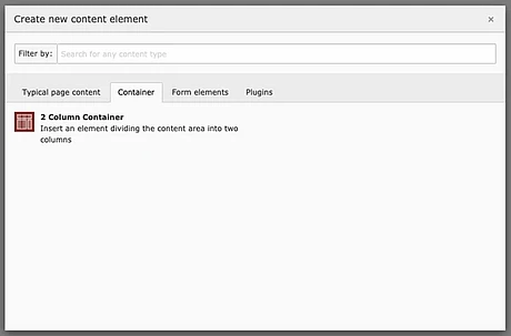 How the EXT:Container Extension Makes Editing in TYPO3 Easier Than Ever
