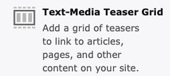 Screenshot des Medieninhaltselements Text