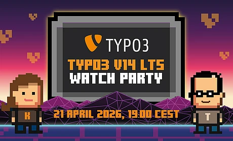 Nehmen Sie an den TYPO3 v14 LTS Launch-Events teil