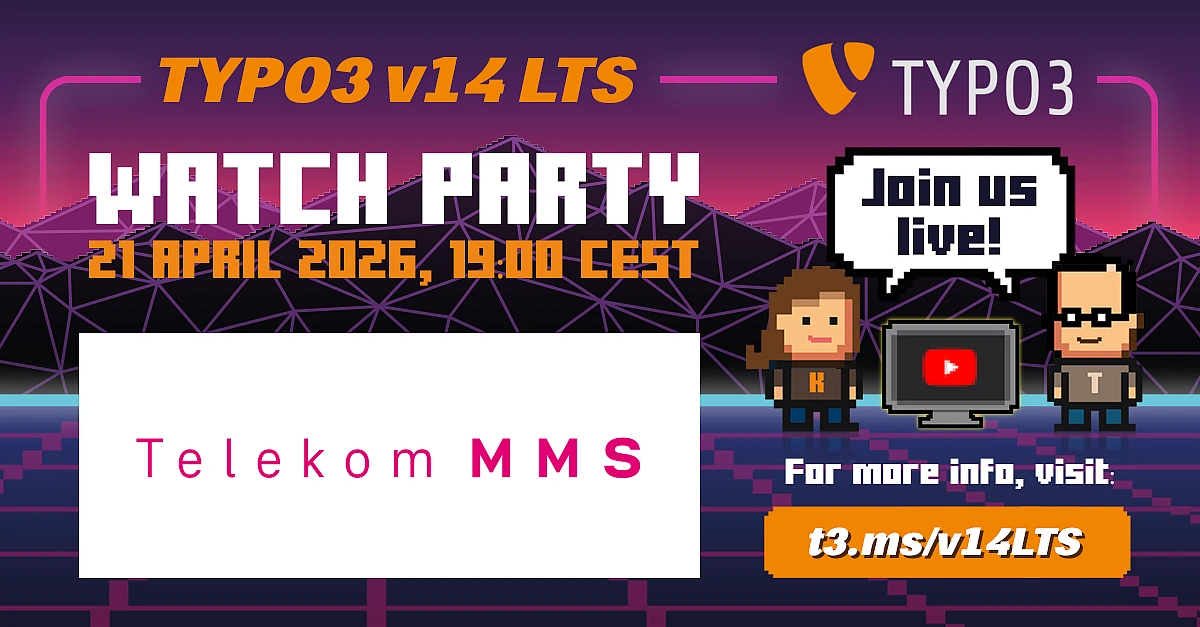 TYPO3 v14 Release Party, Dresden