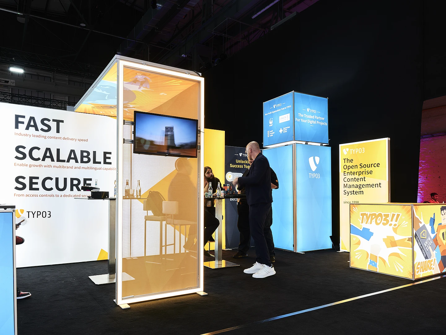TYPO3 T3CON Booth