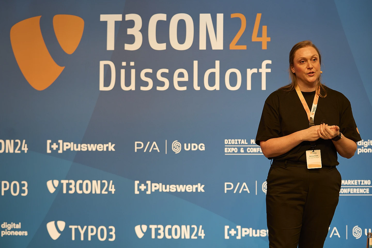 Patricia Moock speaking